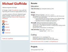 Tablet Screenshot of mgiuffrida.com